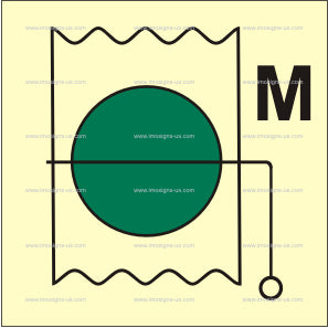 Fire Damper for Machinery Space Symbol (3.116)