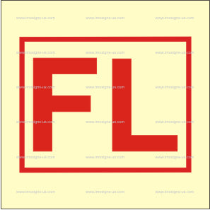 Fire Fighters Outfit Locker Sign (3.182)
