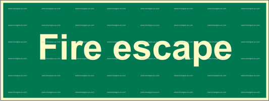 Fire Escape Sign (2.056)