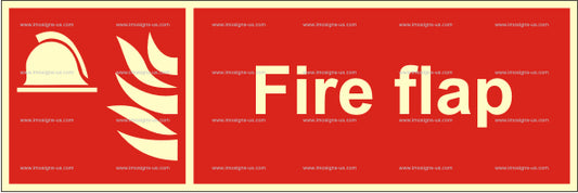 Fire Flap Sign (3.082.4)