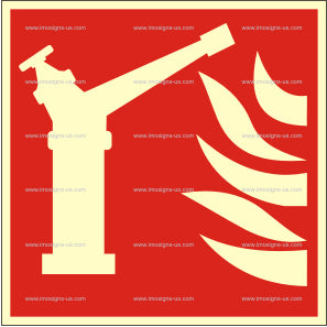 Fire Monitor Symbol (3.213)