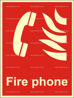 Fire Telephone Sign (3.085.2)