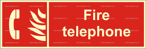 Fire Telephone Sign (3.085.1)