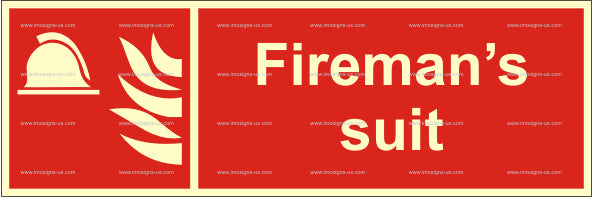 Fireman's Suit Sign (3.082.13)