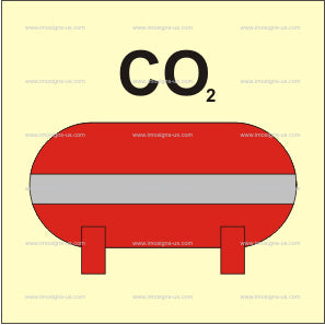 Fixed CO2 Fire Extinguishing Installation Symbol (3.149)