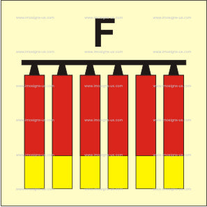 Fixed Foam Fire Extinguishing Battery Symbol (3.155)