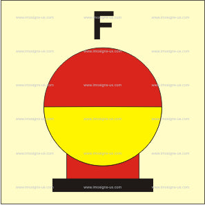 Fixed Foam Fire Extinguishing Bottle in Protected Area Symbol (3.162)