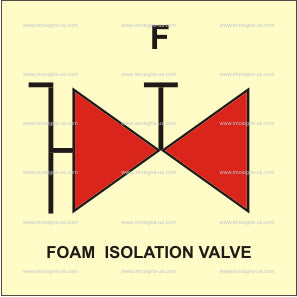 Foam Isolation Valve Symbol (3.031.3)