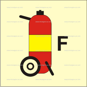 Foam Wheeled Fire Extinguisher Symbol (3.176)