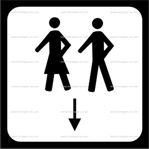 Foot Passengers Sign (12.077)