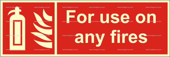 For Use on Any Fires Sign (3.081.2)