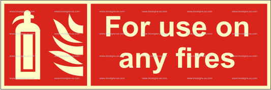 For Use on Any Fires Sign (3.081.2)