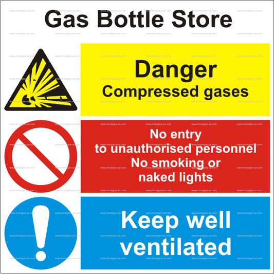 Gas Bottle Store Sign (15.012)