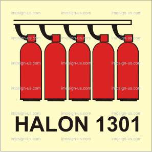 Halon 1301 Battery Symbol (3.016)