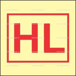 Helicopter Locker HL Symbol (3.227)