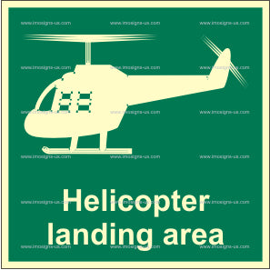Helicopter Landing Area Sign (2.077.7)