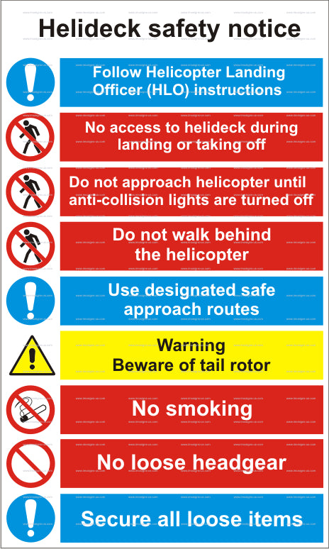 Helideck Safety Notice (15.043)