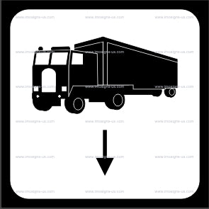 Lorries Sign (12.079)