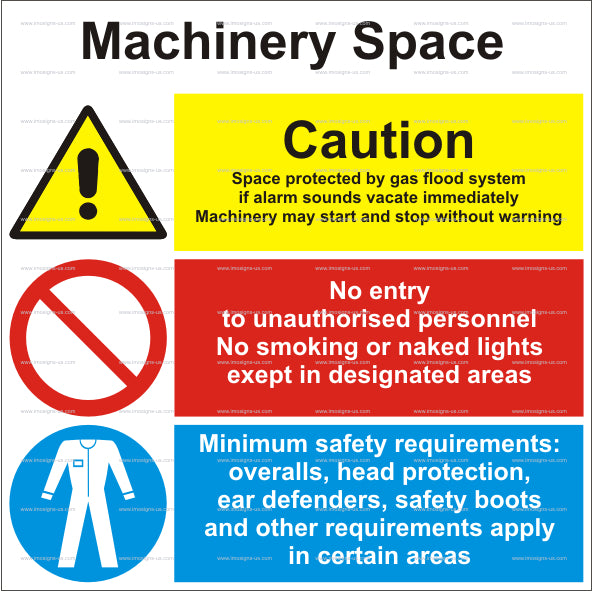 Machinery Space Sign (15.005)