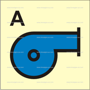 Mechanical Ventilation Fan for Accommodation Space Symbol (3.214)