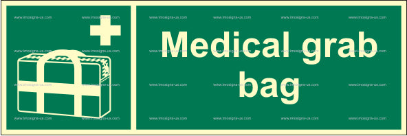 Medical Grab Bag Sign (2.082.1)