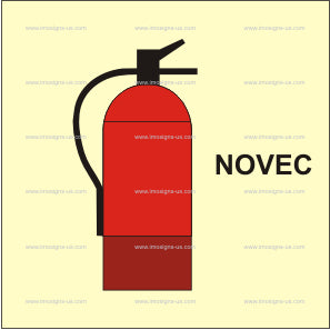 Novec Fire Extinguisher Symbol (3.197)