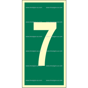 Number 7 Sign (2.027.7)