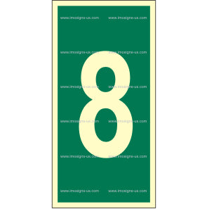 Number 8 Sign (2.027.8)