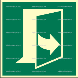 Pull to Open Right Hand Side Sign (2.064.1)