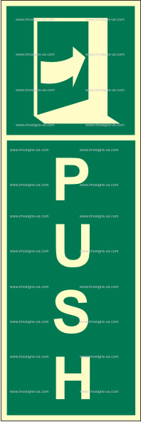 Push Forward Arrow Sign (2.064.7)