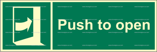 Push to Open Sign (2.064.5)