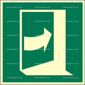 Push to Open Left Hand Side Sign (2.064.4)