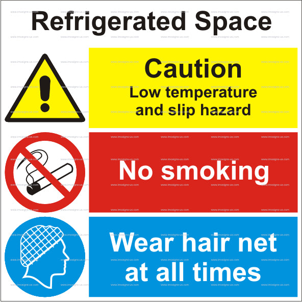 Refrigerated Space Sign (15.008)