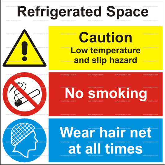 Refrigerated Space Sign (15.008)