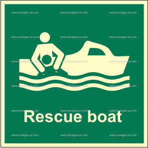 Rescue Boat with Text Symbol (2.002t)