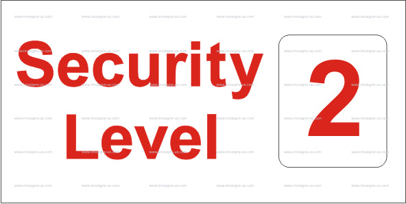 Security Level Sign (12.030)