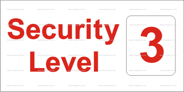 Security Level Sign (12.030)