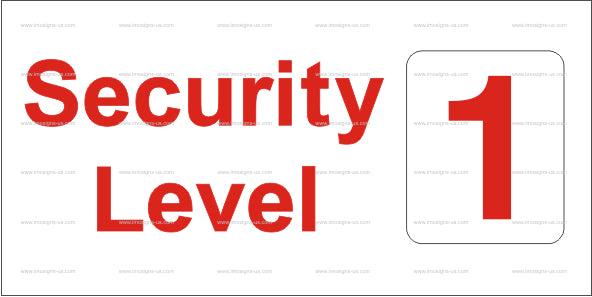 Security Level Sign (12.030)