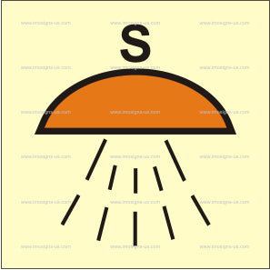 Space Protected By Sprinkler System Symbol (3.188)
