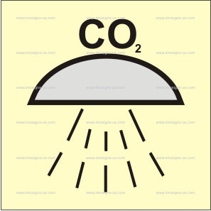Space Protected by CO2 System Symbol (3.186)