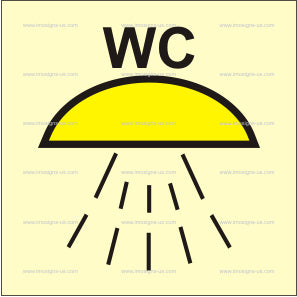 Space Protected by Wet Chemical System Symbol (3.183.1)