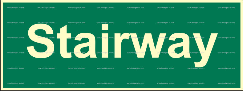 Stairway Sign (2.081)