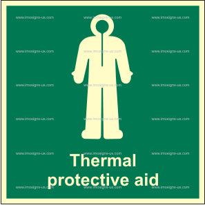 Thermal Protective Aid T.P.A. with Text Symbol (2.092t)