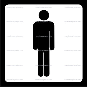 Toilets Mens Sign (12.002)