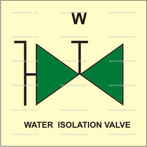 Water Isolation Valve Symbol (3.031.2)
