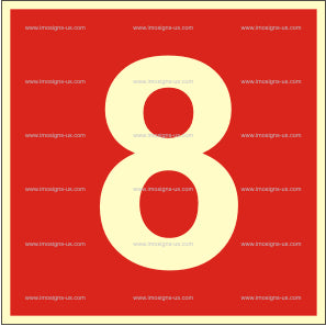 Number 8 Sign (3.087.8)