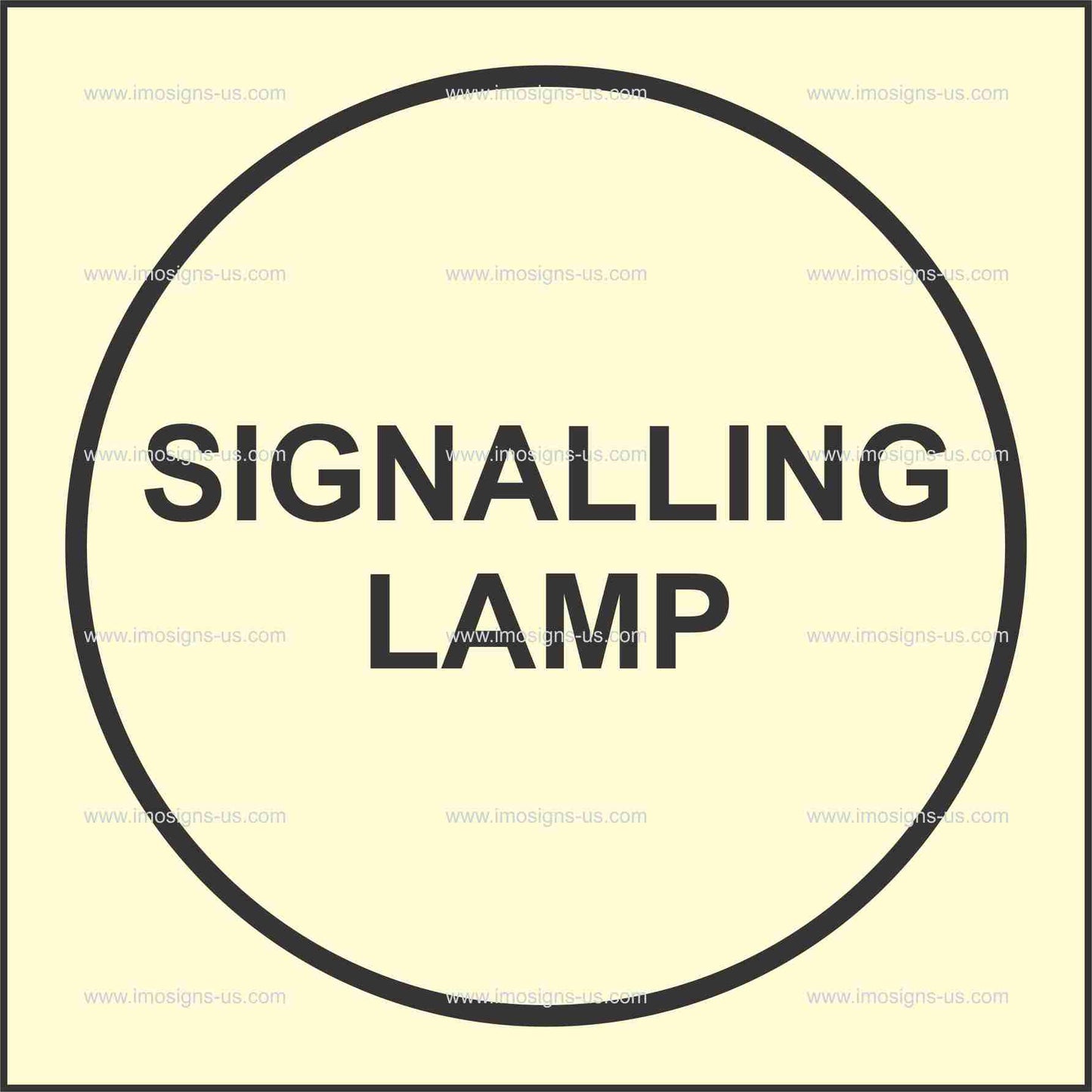 2.107.1  Signalling lamp