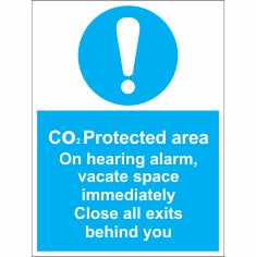 CO2 Protected Area Sign (4.013.1)