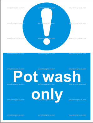 4.019.11 Pot wash only