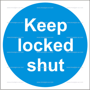 4.042 Keep locked shut